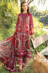 M.Prints By Maria B Unstitched 3 Piece Spring Summer Suit-14-B
