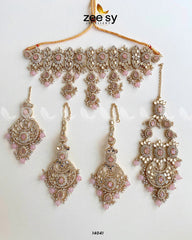 Annie's Bridal Set Pink - Zeesy Jewellery