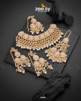 Arzoo Bridal Set Pink - Zeesy Jewellery