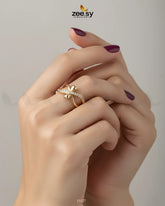 Twist Ring - Zeesy Jewellery