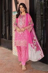 Rang e Bahar by Charizma Unstitched 3 Piece Spring Summer Lawn Suit-CRB-14-A