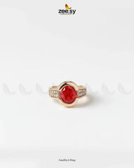 Amethyst Ring - Zeesy Jewellery