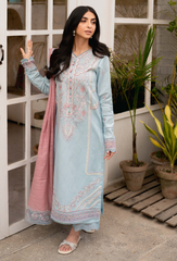 Mirha By Humdum Unstitched 3 Piece Lawn Collection-D-07