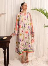 Zlooms 1 Pc Poly Silk Long Dress - ZL25-C05-05