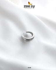 Frond Ring Silver - Zeesy Jewellery