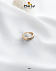 Frond Ring Golden - Zeesy Jewellery