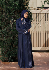 Abaya.Pk Blue Spring Abaya | Velora