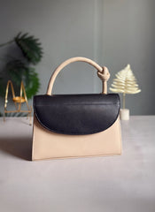 Fineur Handbag Stella Knot - Black