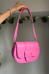 Fineur Shoulder Bag Nubi - Bright Pink
