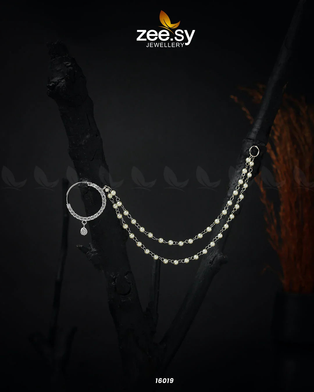 Adornment Nose Ring Silver - Zeesy Jewellery