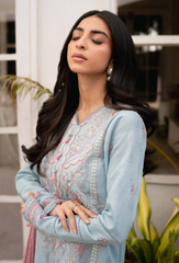 Mirha By Humdum Unstitched 3 Piece Lawn Collection-D-07