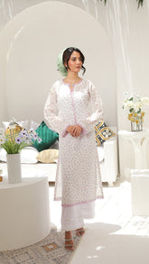 Summer Vibes Basics By Najia Zia Stitched 2 Piece Printed Lawn Collection-IRIS