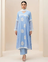 Urban Cut 1 Piece Embroidred Chiffon Kurta ( Lined )
