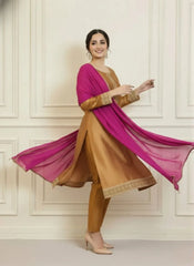 Urban Cut 3 Piece Embroidered Suit