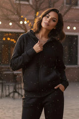 Urban Cut Cotton Fleece Jogger Pant Black 1 Piece