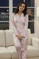Urban Cut 2 Piece PJ Suit- Cotton Comfy Flannel ( Shirt + Trouser)