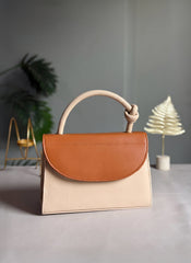 Fineur Handbag Stella Knot - Brown