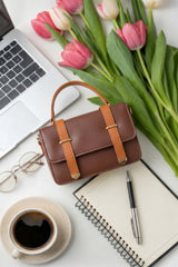 Fineur Handbag Melora - Mocha Brown
