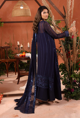 Heer By Humdum Stitched 3 Piece Formals Vol-02 Collection'2025-D07