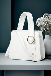 Fineur Handbag RingBloom - White