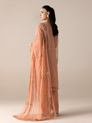 AURAPRET By Zebtan Stitched 3 Piece Luxury Formals Collection'2026-Aurapret-04 | 3 Piece Embroidered Organza Suit