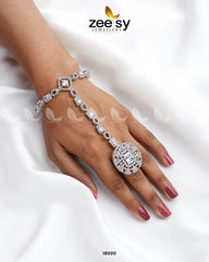 Delicate Anja Silver White - Zeesy Jewellery