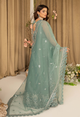 House Of Chiffon By Humdum Unstitched 3 Piece Luxury Formals Suit-D10