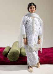 Rabt The Silk Edit Stitched 3 Piece Kids Formals Suit-Husnara