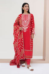 Zellbury Unstitched Printed & Emb Lawn Vol-04 Collection'2023-WU-195