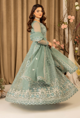 House Of Chiffon By Humdum Unstitched 3 Piece Luxury Formals Suit-D10