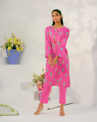 Dhaga Stitched 2 Piece Lawn Suit-Matching separate 0019