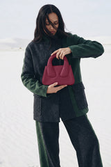 Fineur Handbag Crest - Maroon