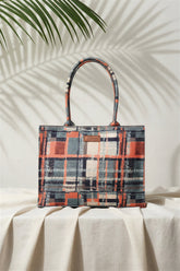 Fineur Canvas Tote Check Mate