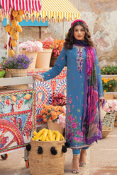 Tesoro Hemline by Mushq Unstitched 3 Piece Spring Summer Lawn Suit-HML-01-A