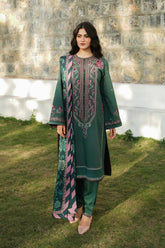 Coco by Zara Shahjahan Unstitched 3 Piece Winter Suit-ZW22-1A