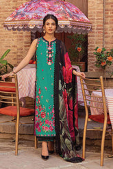 Tesoro Hemline by Mushq Unstitched 3 Piece Spring Summer Lawn Suit-HML-01-B