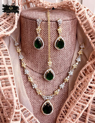 Made For Her-Elaris - Zircon Necklace Set - KB1020