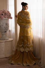 Nyra Unstitched 3 Piece Wedding Festive Collection'2025-Aurea