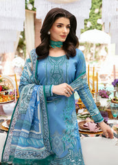 Summer Glow By Gulaal Unstitched 3 Piece Luxury Lawn Suit-ELAINE (GL-L-24V3-07)