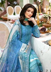 Summer Glow By Gulaal Unstitched 3 Piece Luxury Lawn Suit-ELAINE (GL-L-24V3-07)