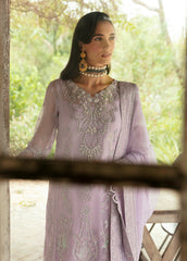 Chant de l'Amour' by Gulaal Unstitched 3 Piece Eid Formals Vol 1 Suit-VIOLA (GL-EC-24V1-07)