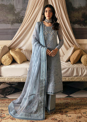 Gulaal Unstitched 3 Piece Emb Chiffon Vol-02 Suit-Zuria