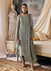 Gulaal Unstitched 3 Piece Emb Chiffon Vol-02 Suit-Amayah