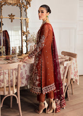 Gulaal Unstitched 3 Piece Emb Chiffon Vol-02 Suit-Laira