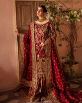 Mehernaaz By Gulaal Unstitched 3 Piece Bridal Couture Collection'2021-Azrah B-12