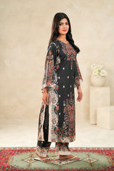 TBC Stitched 2 Piece Printed Summer Suit