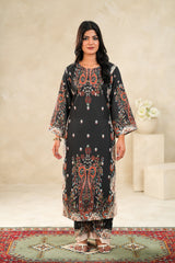 TBC Stitched 2 Piece Printed Summer Suit