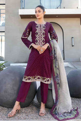 Calafia By Tawakkal Stitched 3 Piece Emb Lawn Collection-D-3143