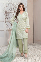 RIfna By Tawakkal Stitched 3 Piece Emb Lawn Collection-D-2916