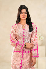 TBC Stitched 2 Piece Printed Summer Suit
